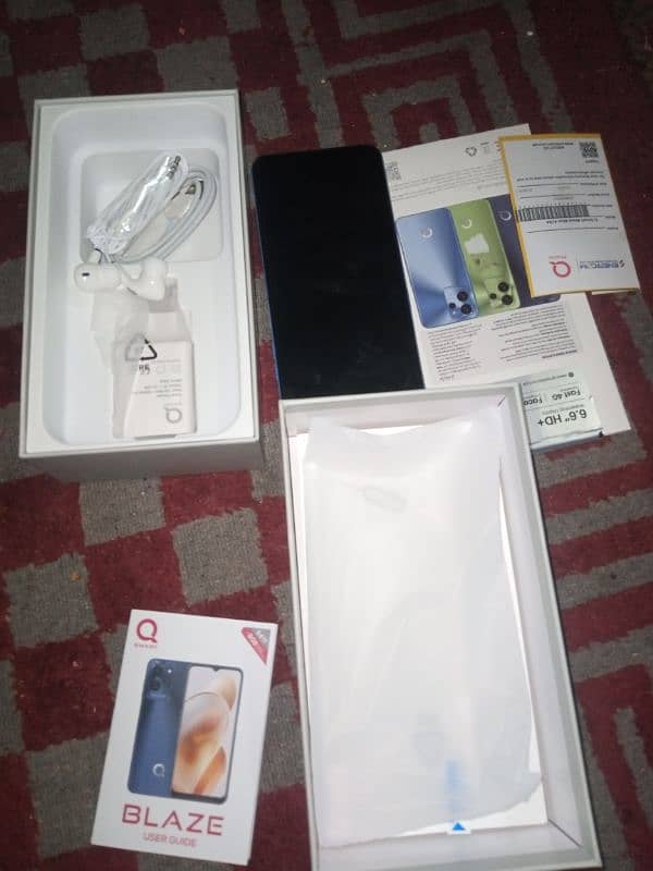 QMobile Qsmart Blaze | Just Box Open Only 4.0+4.0 64 gb Ram | 5000 Mh 4