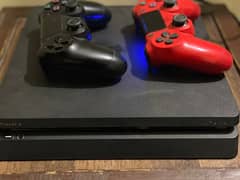 playstation 4 500GB with controllers and games