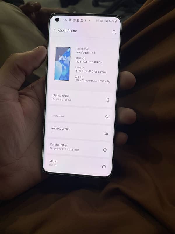 One plus 9PRO 5G 12+12 / 256 10/10 condition 1