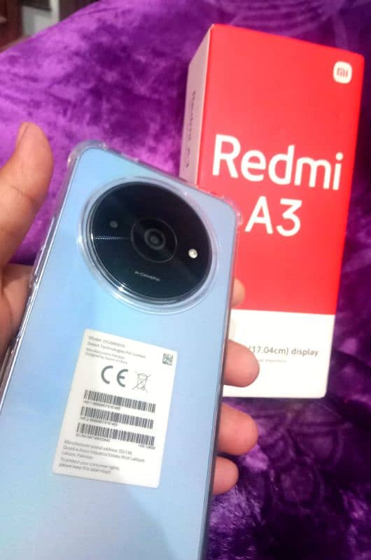 Redmi A3 4+4gb ram / 128gb space 0