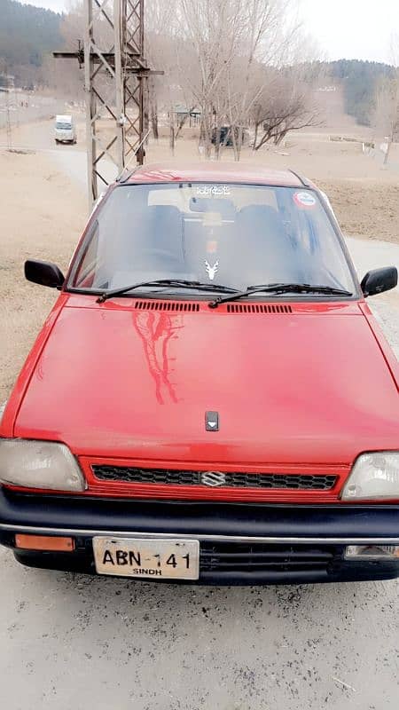 mehran car 1998 new condition exchange possible with good car 8