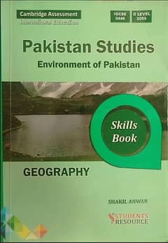 O'levels Shakil Anwar Geography Topical with Marking Scheme