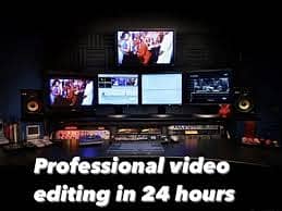 Professional vlog editor and video editor work is available . 2