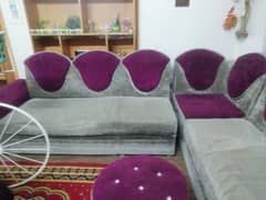 7 seater L shape sofa set