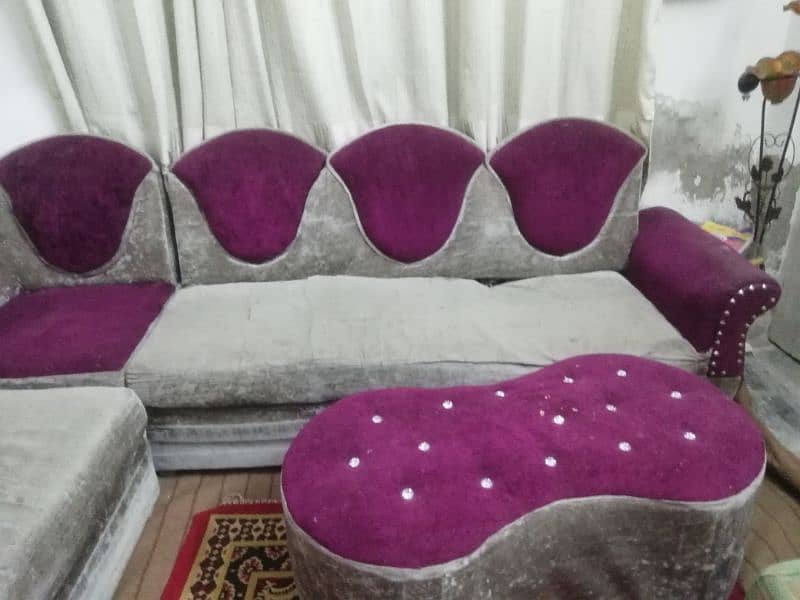 7 seater L shape sofa set 1