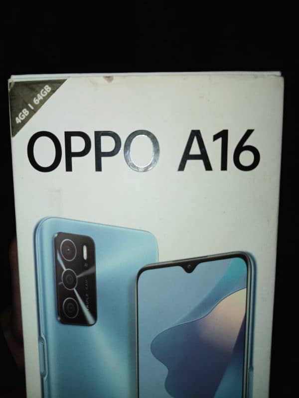 oppo A16.4/64  official PTA Approved 10