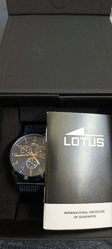 LOTUS BRAND NEW WATCH MODEL 18638-1 1