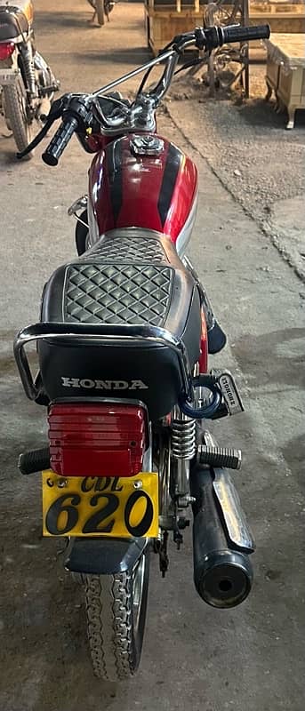 Honda 125 Red Islamabad Registered 2