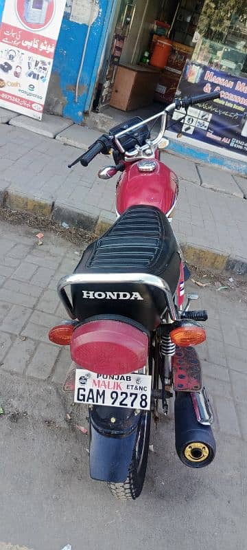 Honda 125 2020 model all ok 4