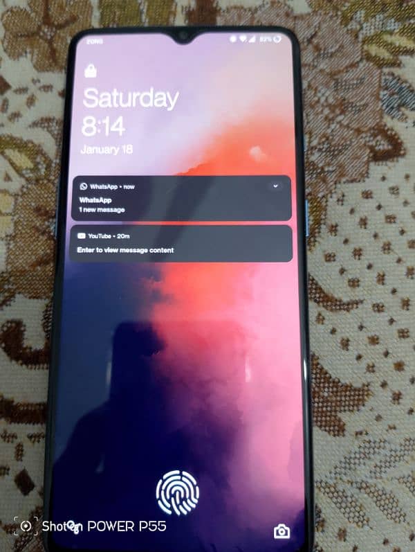 OnePlus 7t pta approved dual sim 8/128gb 0