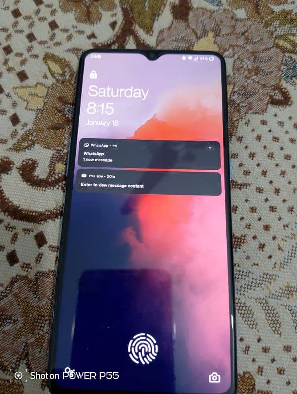 OnePlus 7t pta approved dual sim 8/128gb 3