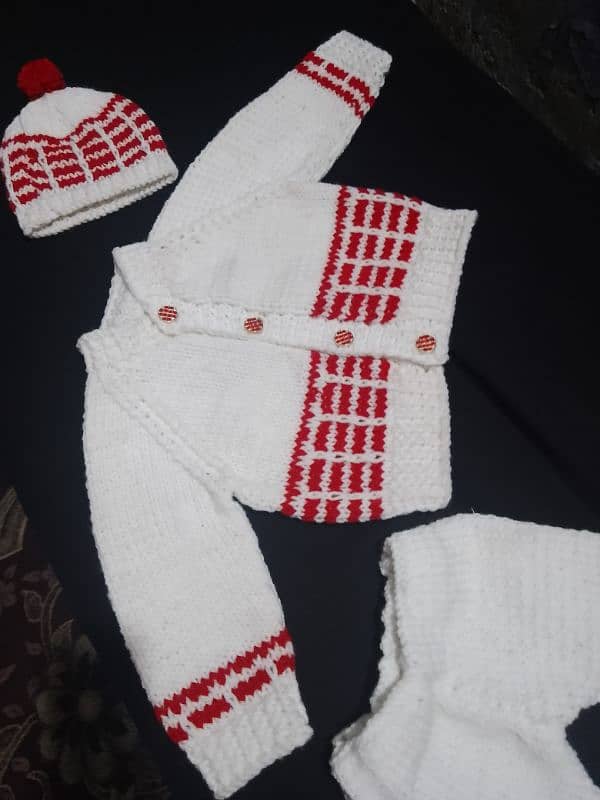 Woolen set for baby 1