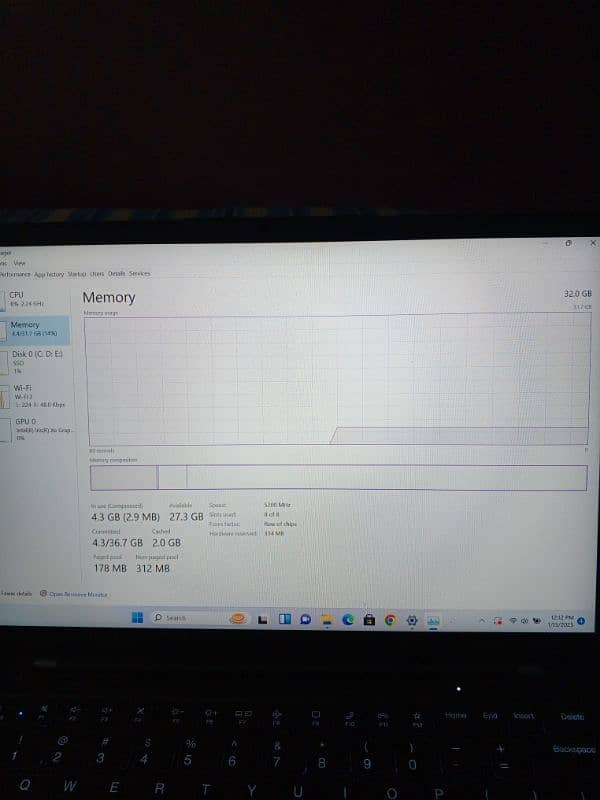 Lenovo X1 carbon corei5 12thgen 32gbram 1tbssd 3g card under warranty. 9