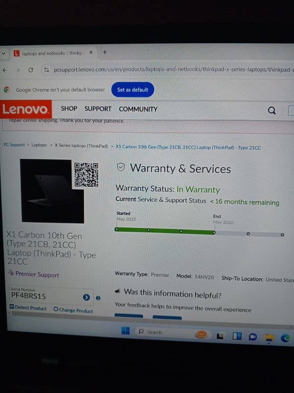 Lenovo X1 carbon corei5 12thgen 32gbram 1tbssd 3g card under warranty. 12