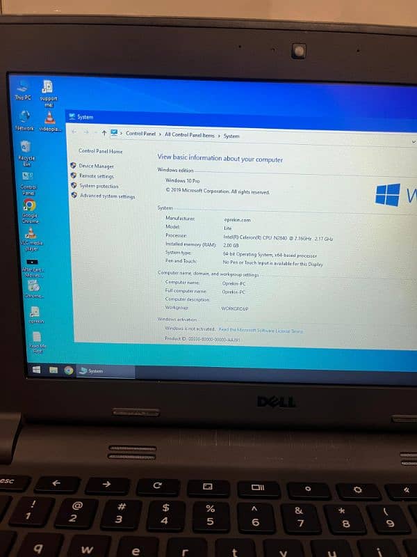 Good condition mini laptop good battery backup with charger 1