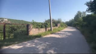 6 Kanal Plot Main Upper Bani Gala Road 0.5 Km From Imran Khan Chowk Banigala