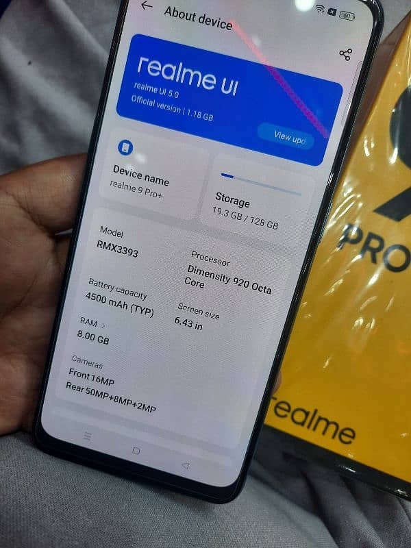 realme 9pro+ 5g   8gb 128gb with box 1