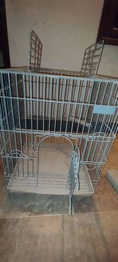 big cage for parrots new