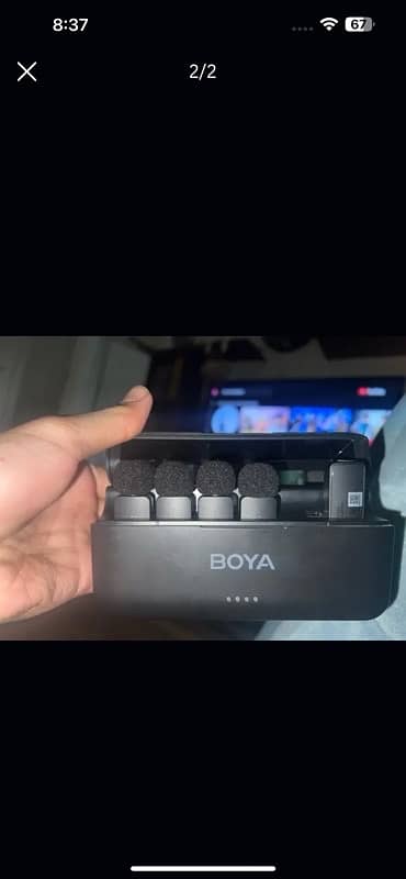 microphones boya by-v4u wireless 0