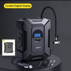 Versatile Portable Air Compressor Pump with Digital Gauge