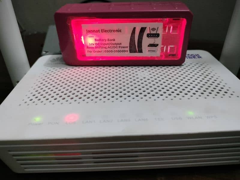 Battery Power Bank for Router, Fiber, ONU, TPlink 0