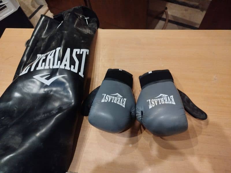 boxing gloves and bag 1