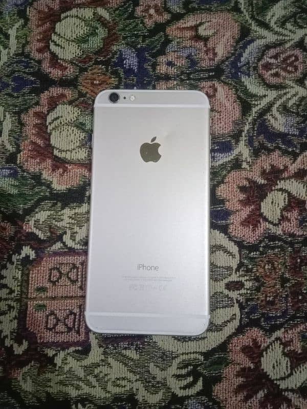 I phone 6plus PTA approved 64gb with original box final price 0