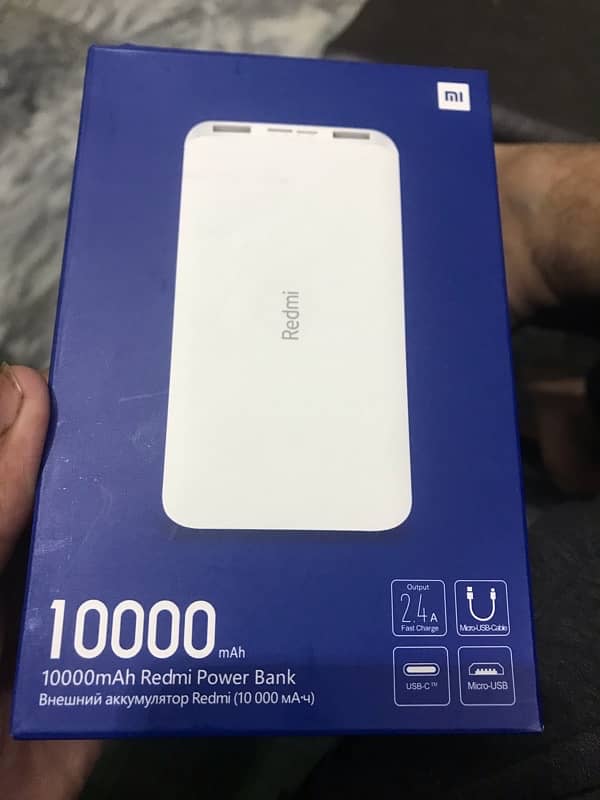 Xiomi Mi power bank 10000mah brand new box packed 1