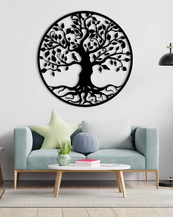 Tree of Life Metal Wall Decor (Iron) 1