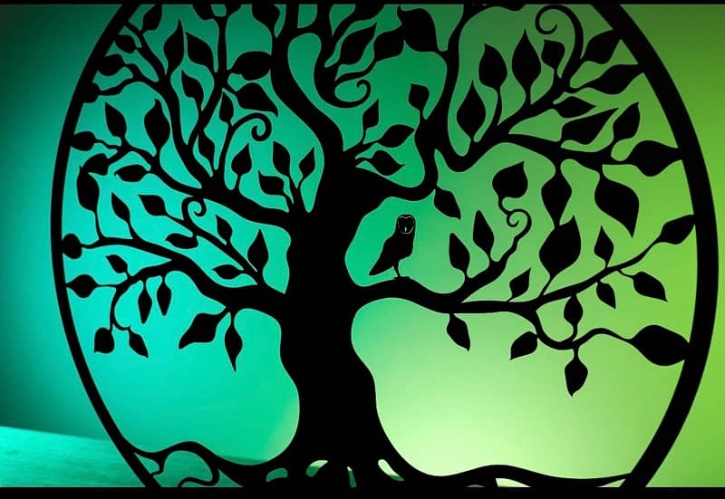 Tree of Life Metal Wall Decor (Iron) 3