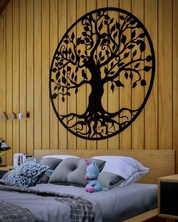 Tree of Life Metal Wall Decor (Iron) 4