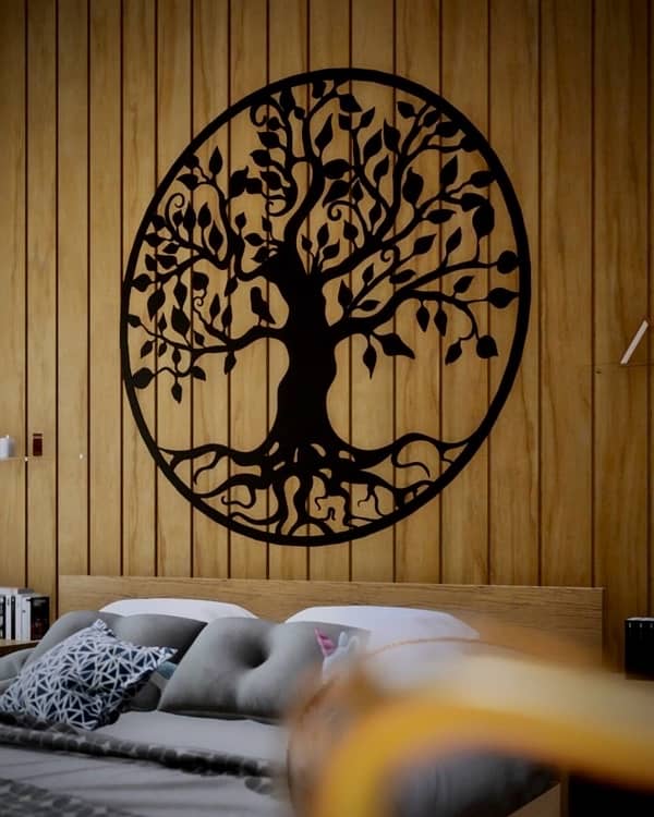 Tree of Life Metal Wall Decor (Iron) 6