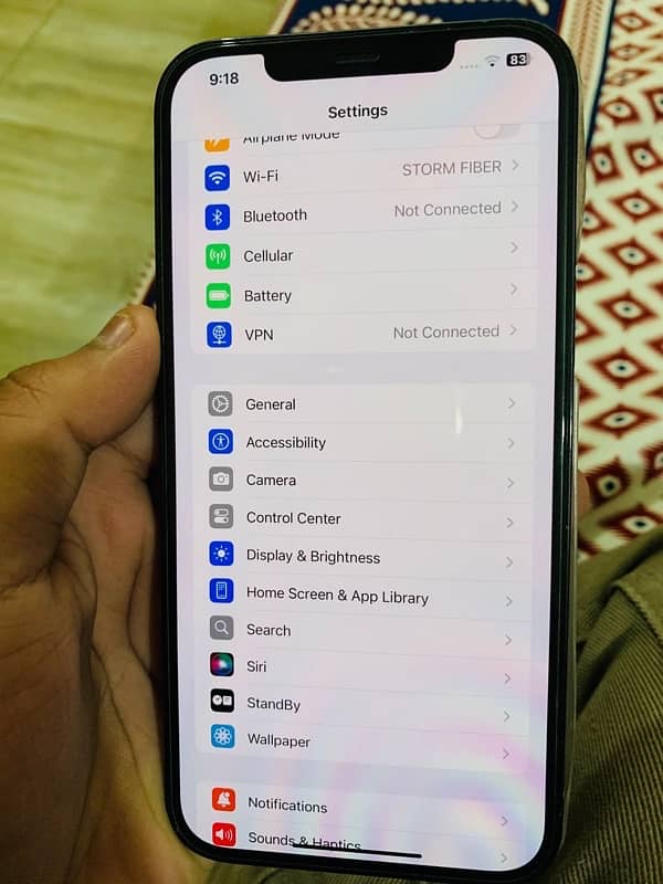 iPhone 12 Pro Max condition 10by9 4 month sim time be ha 5