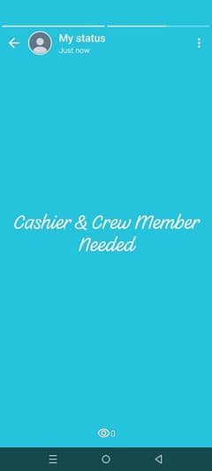 Cashier