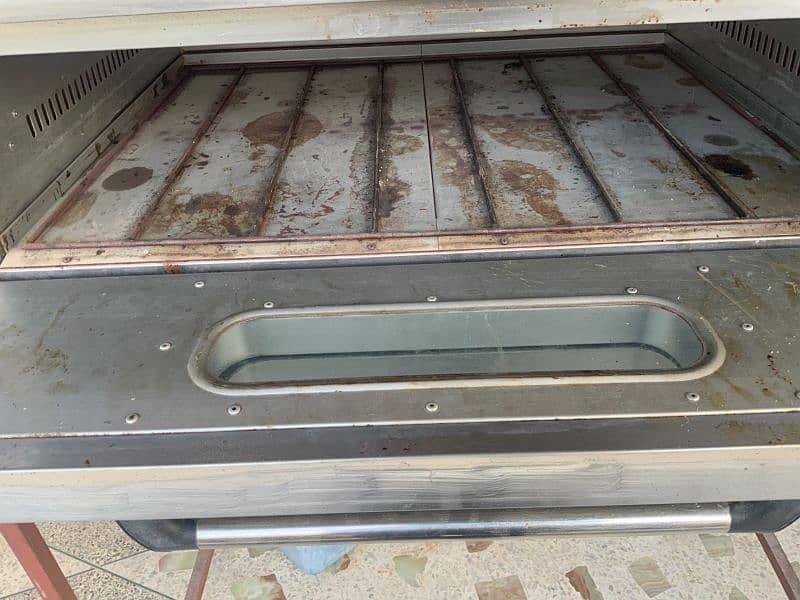 commercial oven/pizza oven with durable troly 3