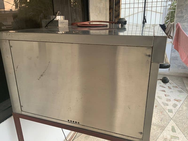 commercial oven/pizza oven with durable troly 5