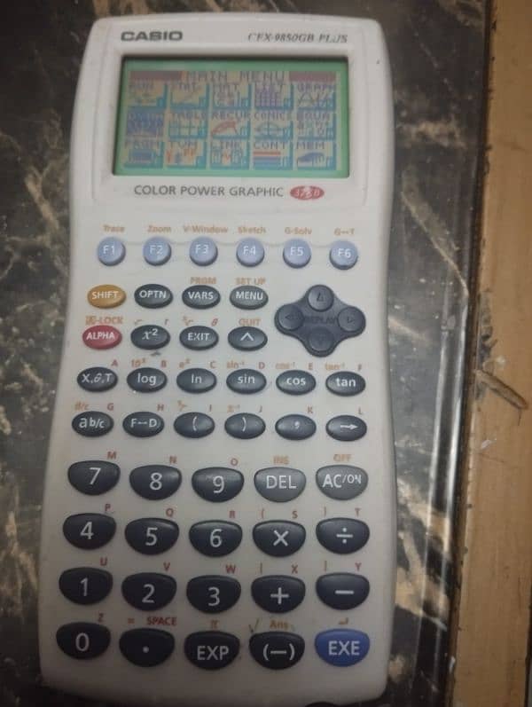 Programmable Calculator for SA-3, Matrix Resolution 0