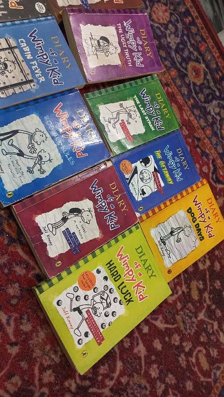 WIMPY KID BOOK SET OF 12 1