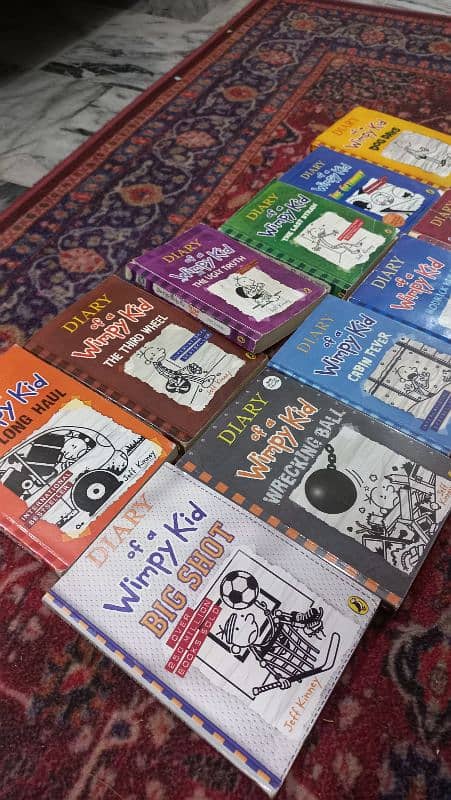 WIMPY KID BOOK SET OF 12 2