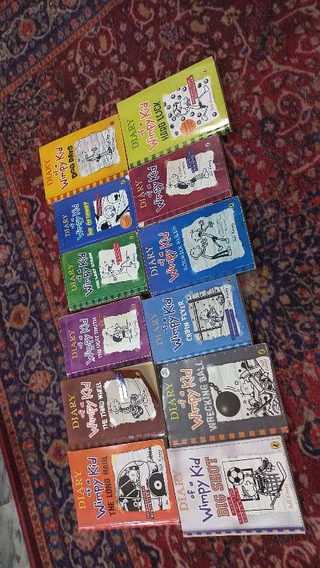 WIMPY KID BOOK SET OF 12 3