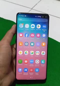 Samsung Galaxy S10 plus 12/256 GB 03240537819 my WhatsApp number