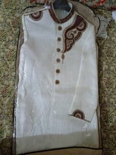 sherwaani for sale brand new condition