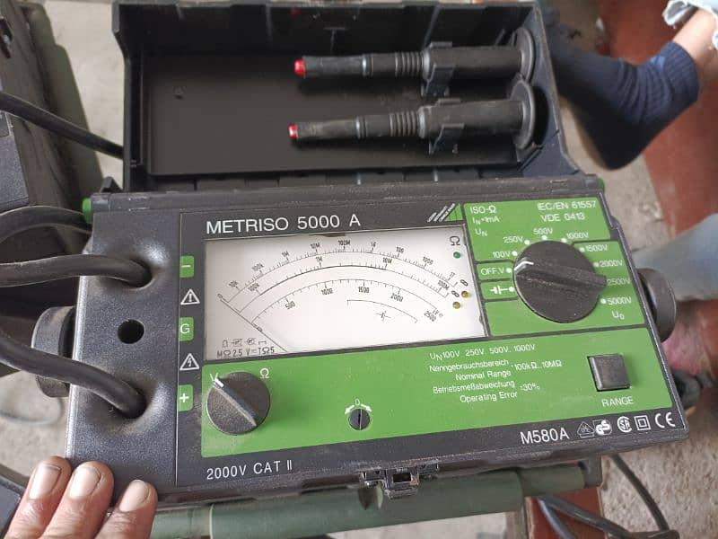 Parameters METRISO 5000A 1