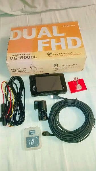 vugera dual dash cam hd front and back 3