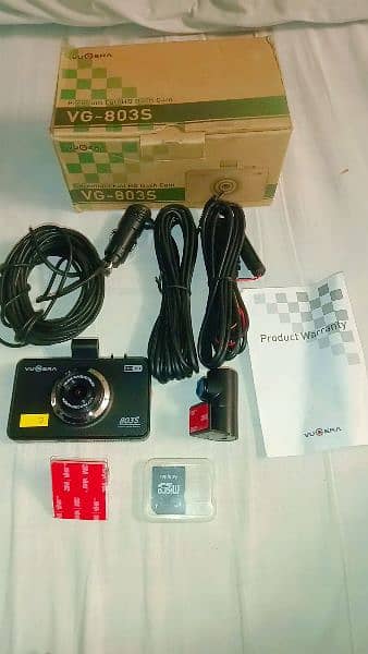 vugera dual dash cam hd front and back 5