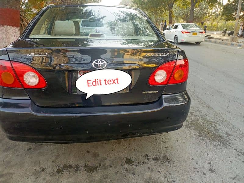 Toyota Corolla 2003 Se Saloon Automatic 0