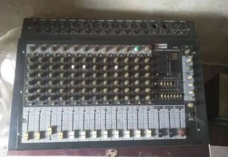 k audio powered mixer 12 channel sp2 jbl 0