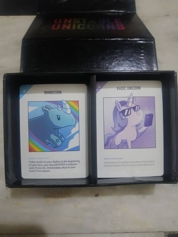 Unstable unicorns card game limited edition 1