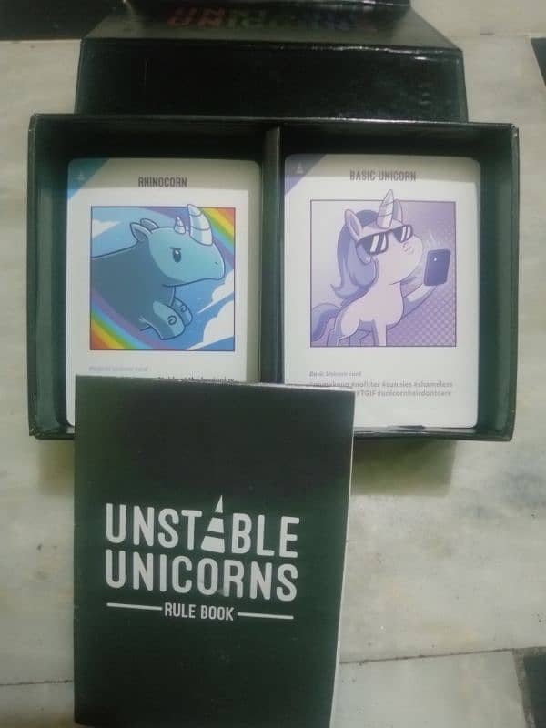 Unstable unicorns card game limited edition 4