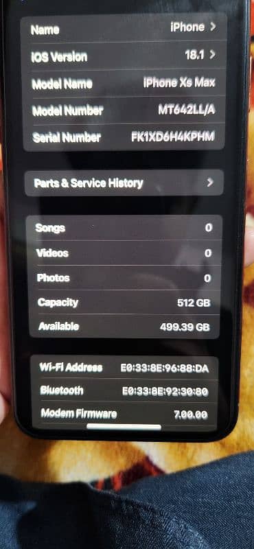 Iphone Xs max 512gb urgent sale non pta 2